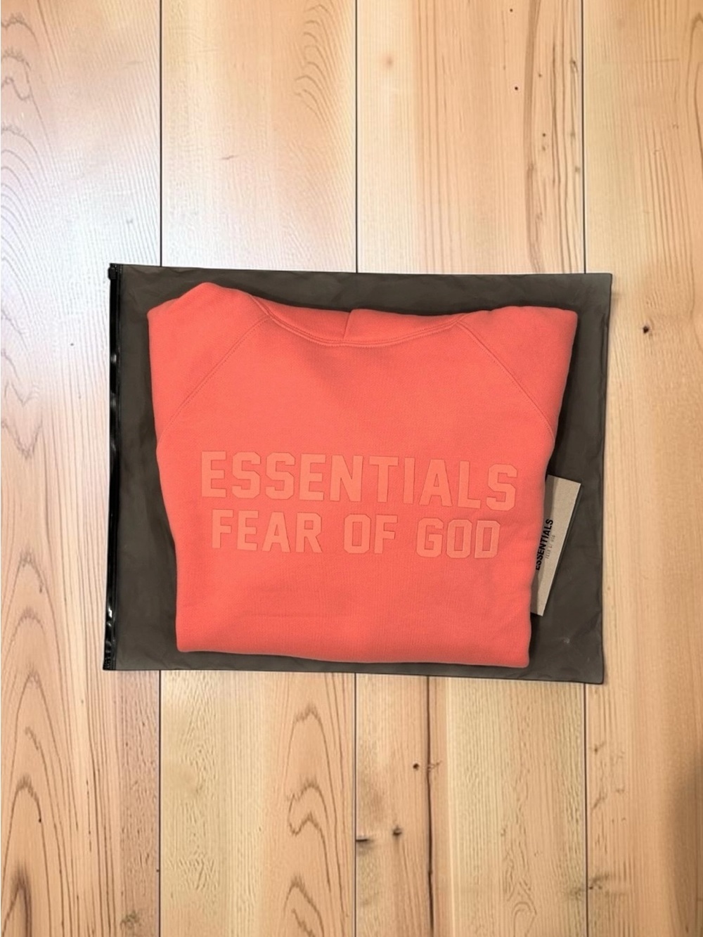 Fear of God Essentials Hoodie – Coral – Brand New - Picture 8 of 8